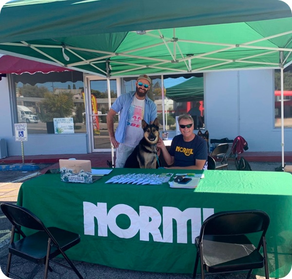 Arizona NORML outreach booth